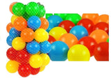 Plastbollar 7 cm 50-pack färgmix till bollhav/pool