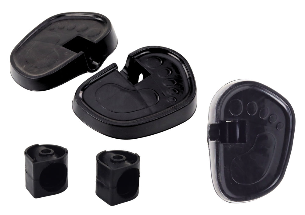 Plastpedaler reservdel till PRO500, 15x11x3 cm