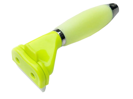 Pälsutredare underullskam rostfritt stål/silikon 16 cm grön