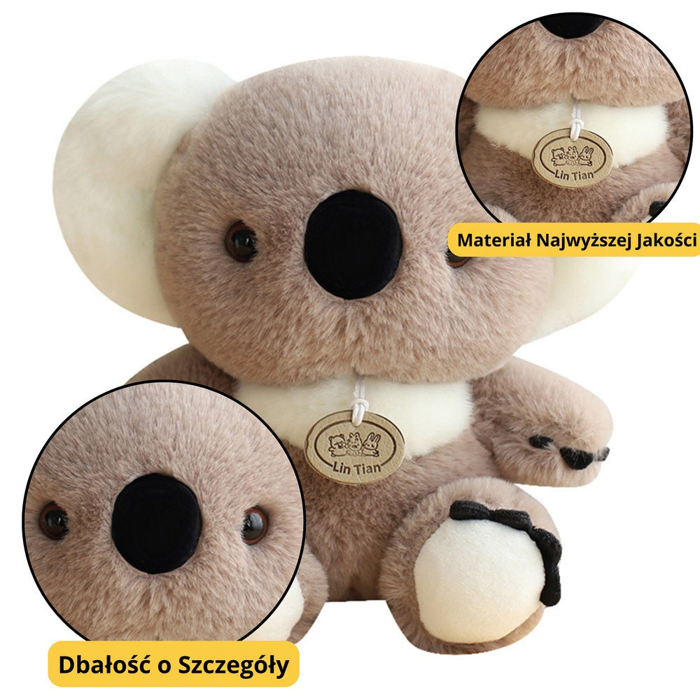 Plyschkoala kramdjur mjuk gosedjur 23 x 20 x 12 cm