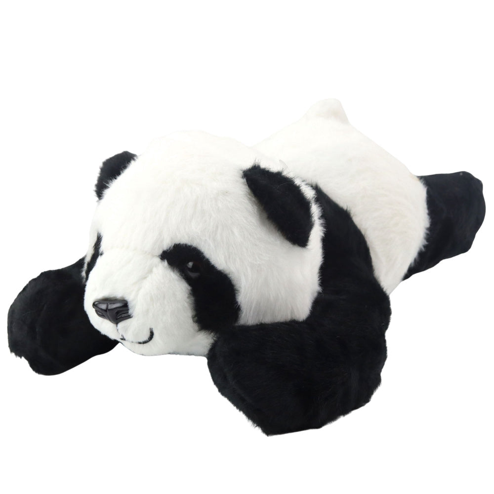 Plyschpanda 30 cm mjuk gosedjur svart/vit