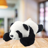 Plyschpanda 30 cm mjuk gosedjur svart/vit