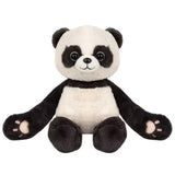 Plyschpanda med magneter i tassar och ögon 23 cm