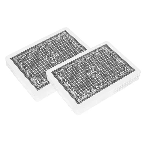 Pokerset 500 st marker med väska, plastchips med metallkärna