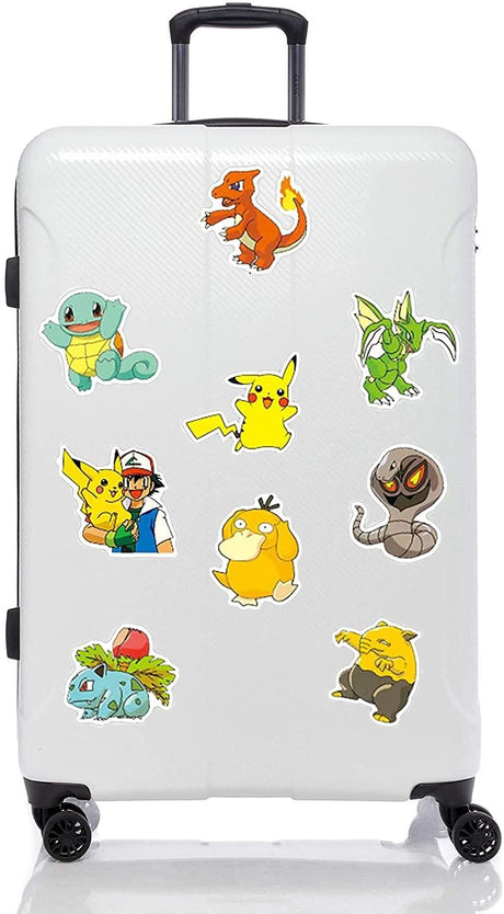 Pokémon klistermärken 100-pack vattentäta PVC 3-10 cm