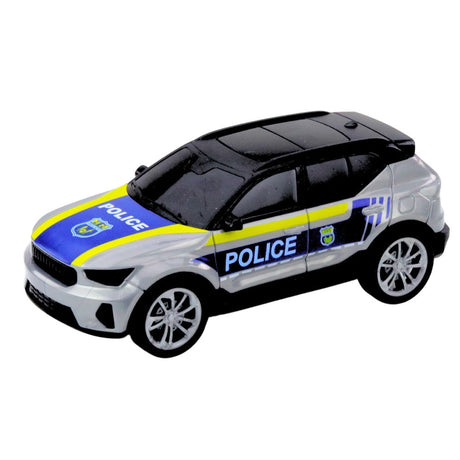 Polisleksaksset lastbil med helikopter och bil 3 delar 53 cm