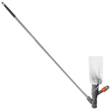 Poolstädningsset med vattendriven dammsugare & håv, teleskopstång 120 cm