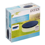 Poolöverdrag för Intex Easy Set 366 cm, vinyl 110 g/m² mörkblå