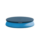 Poolöverdrag för Intex Easy Set 366 cm, vinyl 110 g/m² mörkblå