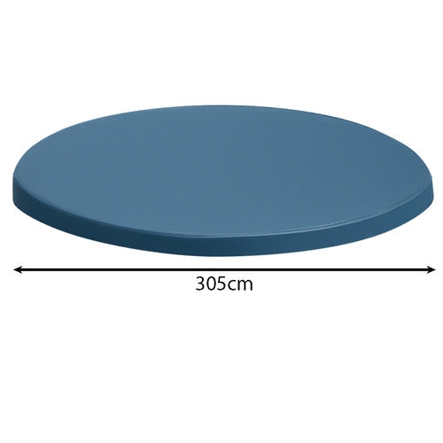 Poolöverdrag för ram-pool 305 cm, vinyl 110 g/m², med fästsnöre