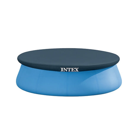 Poolöverdrag vinyl 244 cm för Intex Easy Set pool, mörkblå