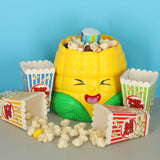 Popcornspel färdighetsspel för barn 4+ 2–4 spelare med popcornmaskin