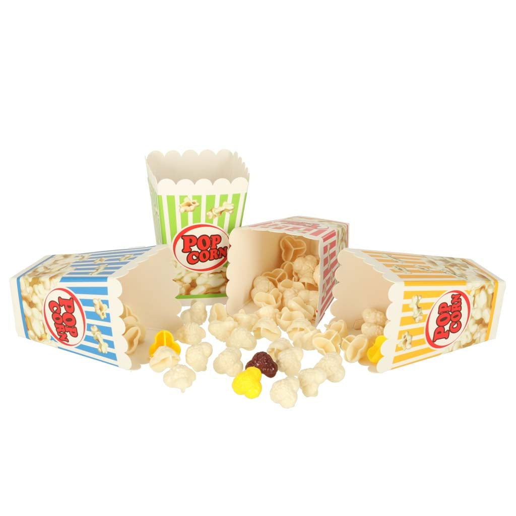 Popcornspel färdighetsspel för barn 4+ 2–4 spelare med popcornmaskin