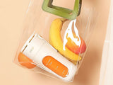 Portabel USB-blender 340 ml med 10 blad Type-C uppladdningsbar blandade färger