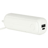 Portabel mini-fläkt hopfällbar med powerbank 1200 mAh USB-C