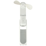 Portabel mini-fläkt hopfällbar med powerbank 1200 mAh USB-C