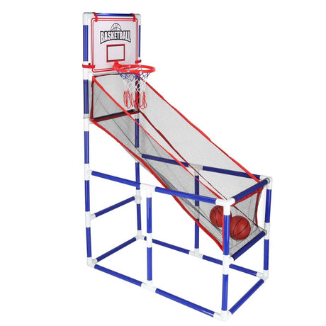 Portabelt basketarkadspel 140 cm med 2 bollar och pump, 3+