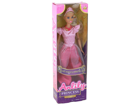 Prinsessdocka 30 cm med klänning och halsband, Anlily
