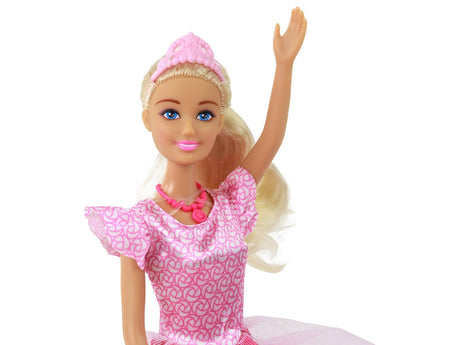 Prinsessdocka 30 cm med klänning och halsband, Anlily