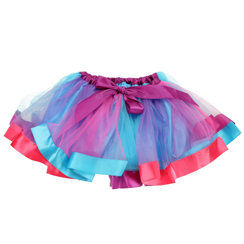 Prinsesskostym barn 9-delars set med tutu, krona, tiara & smycken