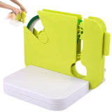 Påsförslutare bag sealer för plastpåsar/folie 7 mm 15x19x15 cm