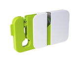 Påsförslutare bag sealer för plastpåsar/folie 7 mm 15x19x15 cm