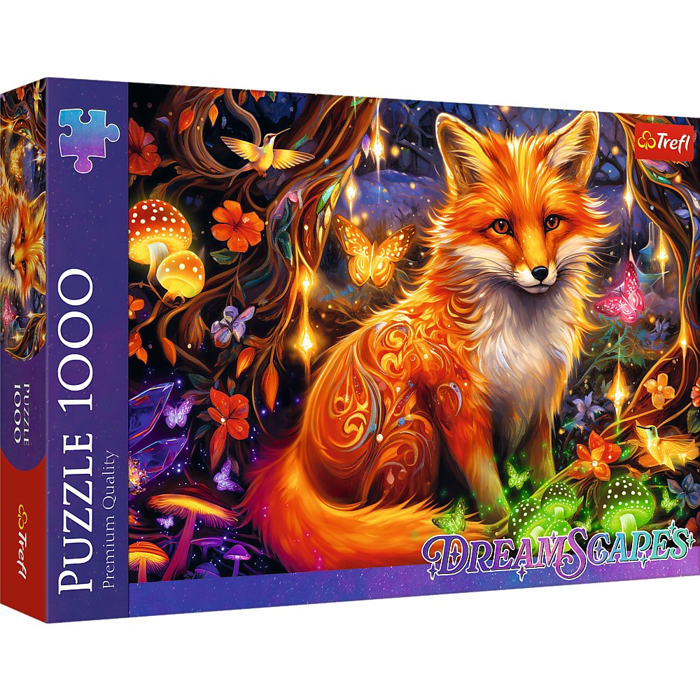 Pussel 1000 bitar Fairytale Fox 68,3x48 cm FSC Mix 70%