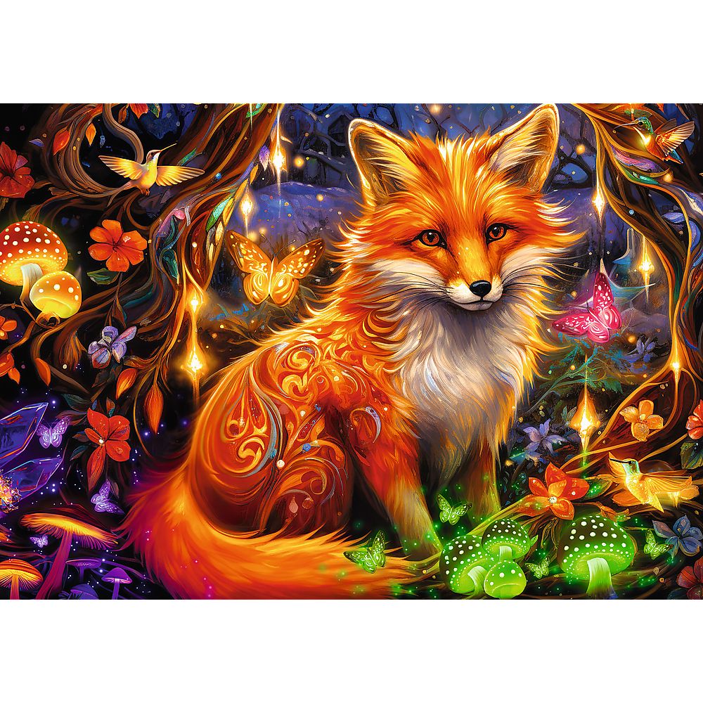 Pussel 1000 bitar Fairytale Fox 68,3x48 cm FSC Mix 70%