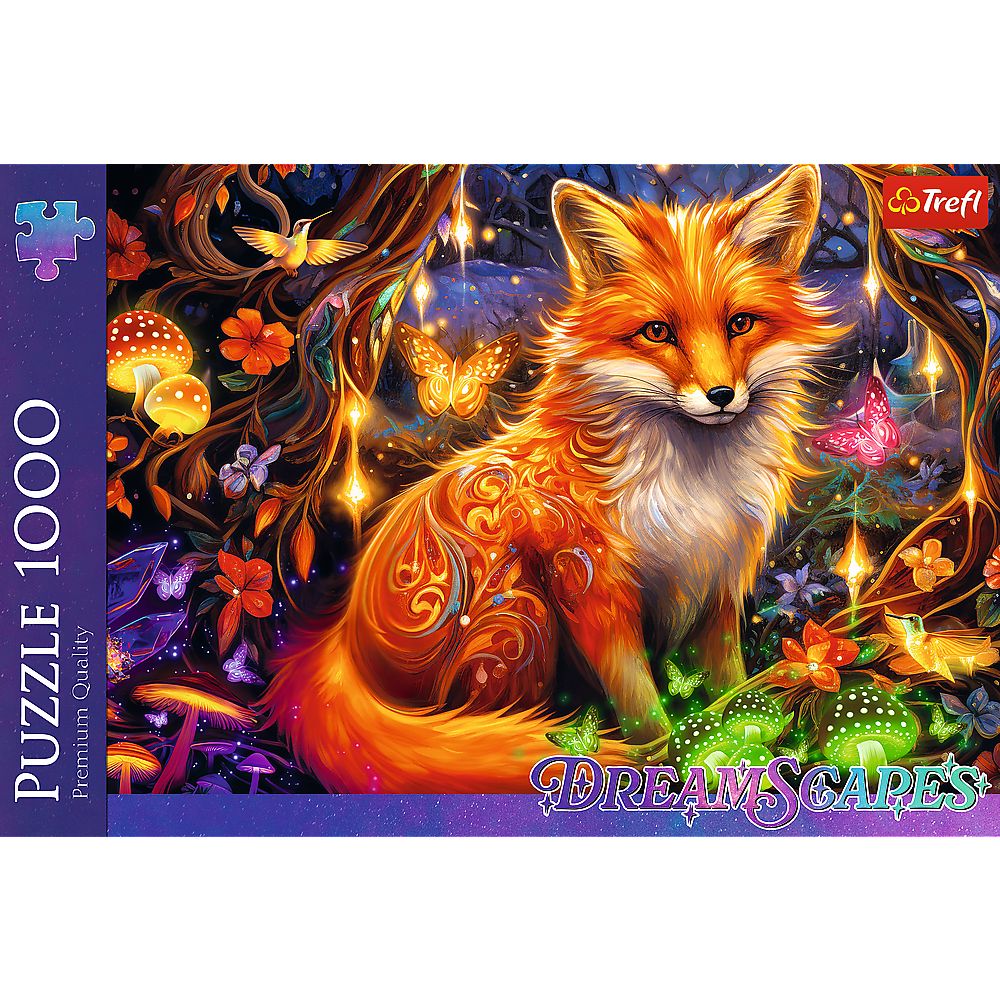 Pussel 1000 bitar Fairytale Fox 68,3x48 cm FSC Mix 70%