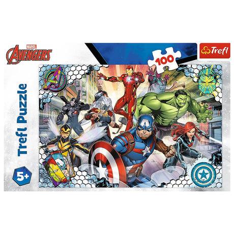 Pussel 100 bitar Avengers Disney Marvel 41x27,5 cm
