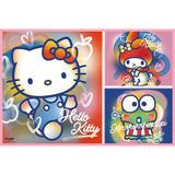 Pussel 2x200 bitar Hello Kitty & vänner, 2-pack 410x275 mm