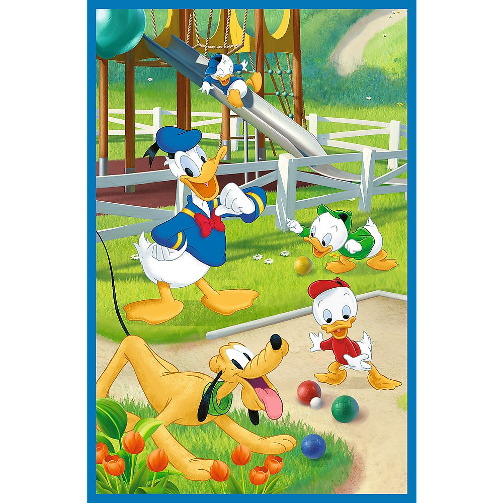 Pussel 3x80 bitar Mickey Mouse Team 275x180 mm FSC-certifierat