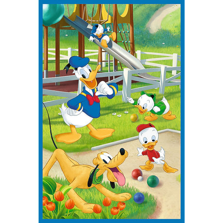 Pussel 3x80 bitar Mickey Mouse Team 275x180 mm FSC-certifierat