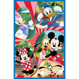 Pussel 3x80 bitar Mickey Mouse Team 275x180 mm FSC-certifierat