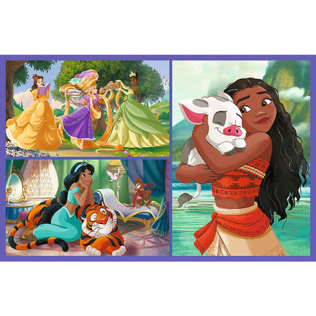 Pussel Disney-prinsessor 2x70 bitar, 275x180 mm, FSC-certifierat