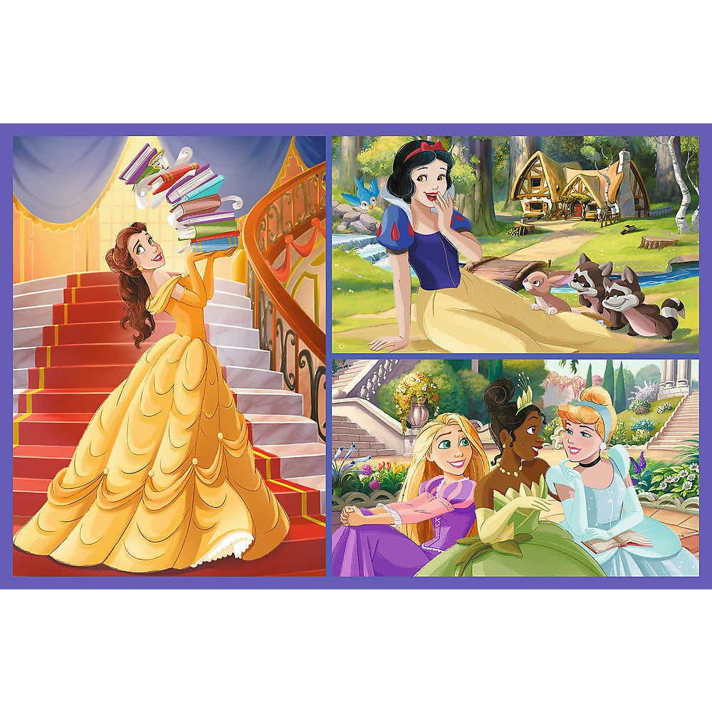 Pussel Disney-prinsessor 2x70 bitar, 275x180 mm, FSC-certifierat