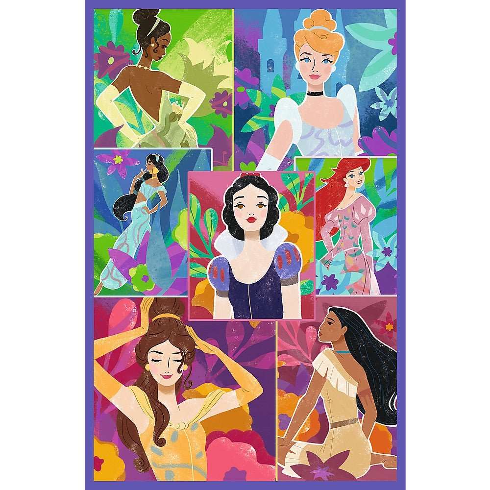 Pussel Disney-prinsessor 3x80 bitar 275x180 mm