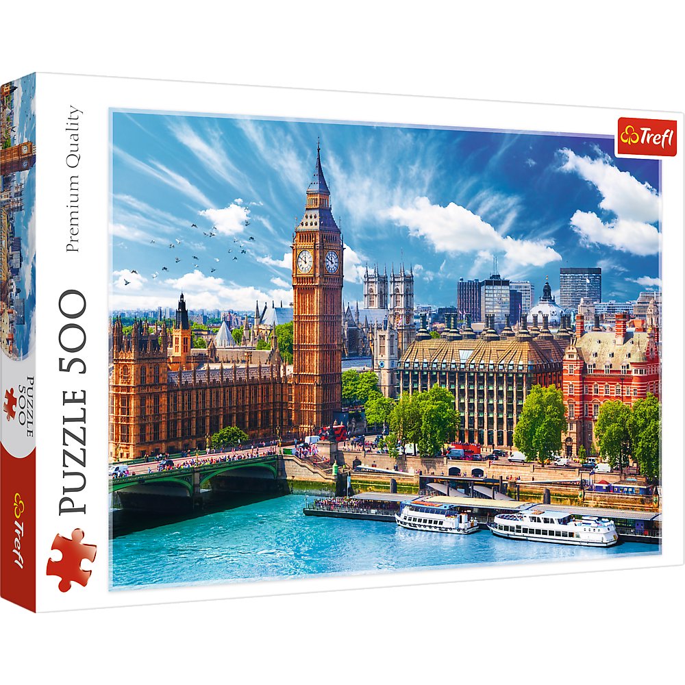 Pussel London 500 bitar 580x340 mm kalanderat papper
