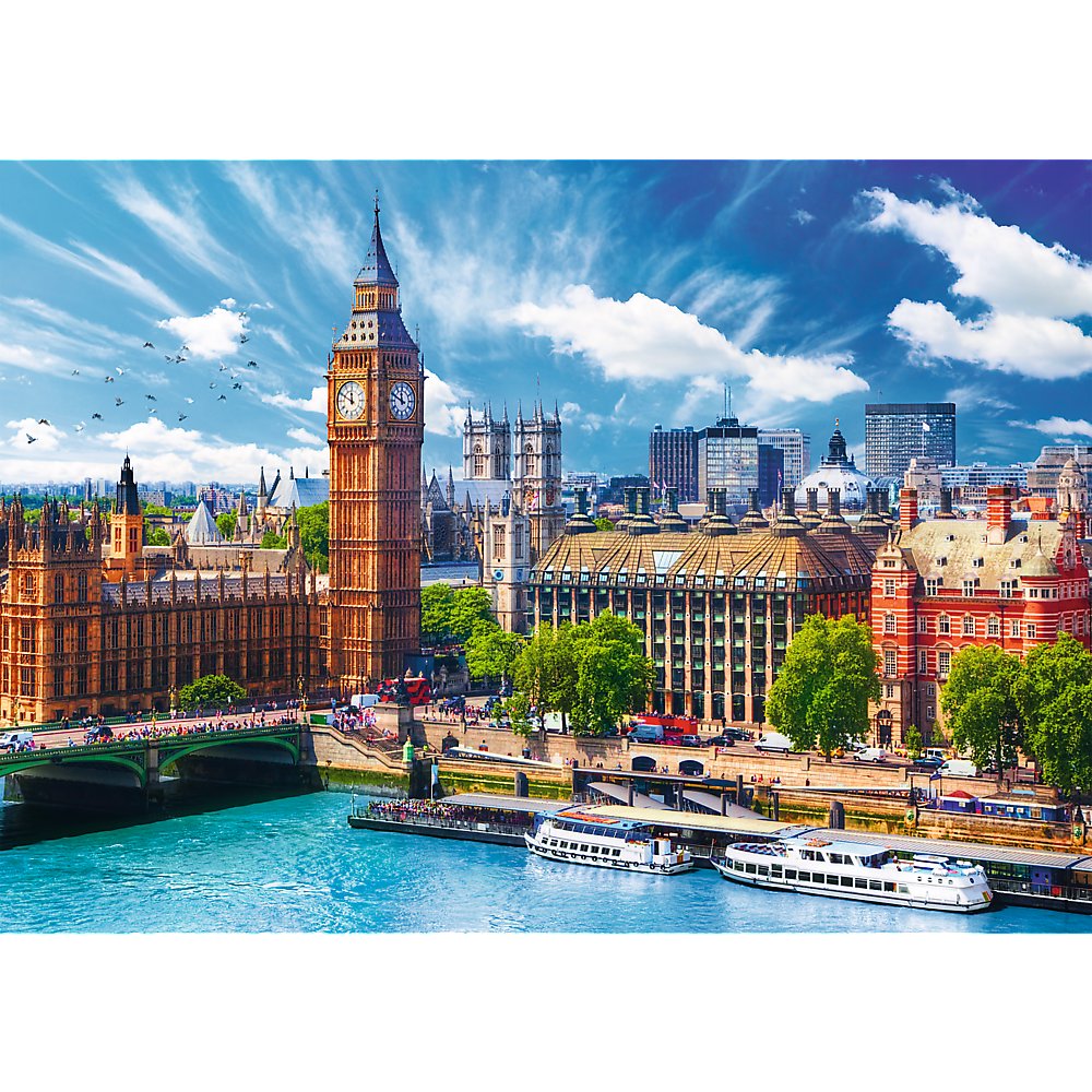 Pussel London 500 bitar 580x340 mm kalanderat papper