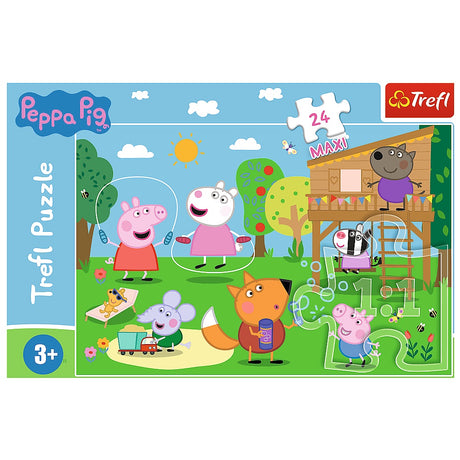Pussel Peppa Pig 24 maxi-bitar 600x400 mm