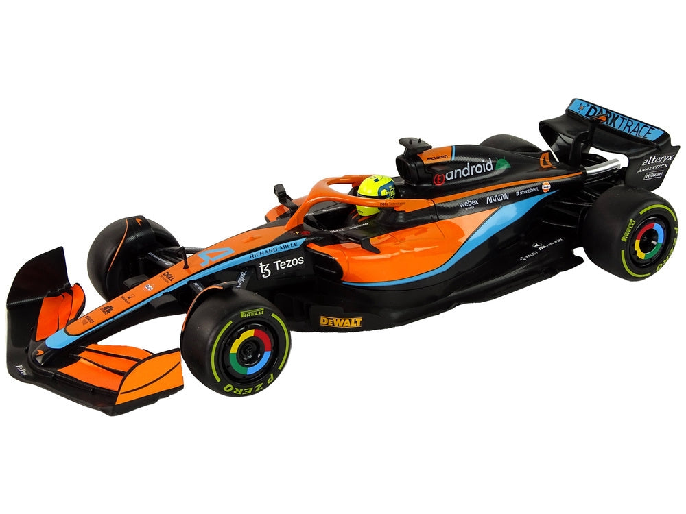 RC-bil McLaren F1 1:12 orange med fjärrkontroll