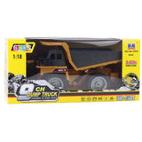 RC dumpertruck 1:18 2,4 GHz 9 kanaler tippflak LED USB-laddbar