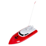 RC fjärrstyrd båt Mini CP802 röd 49MHz 20 m räckvidd