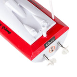 RC fjärrstyrd båt Mini CP802 röd 49MHz 20 m räckvidd