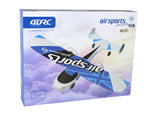 RC flygplan 4D-G3 med LED-lampor, 4 extra propellrar, 30 cm