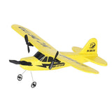 RC-flygplan Piper FX803 2.4 GHz med sändare, 150 mAh batteri gul