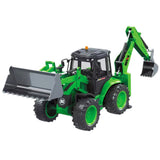 RC grävmaskin 1:14 9-kanals 2.4GHz med ljus/ljud metall 77 cm