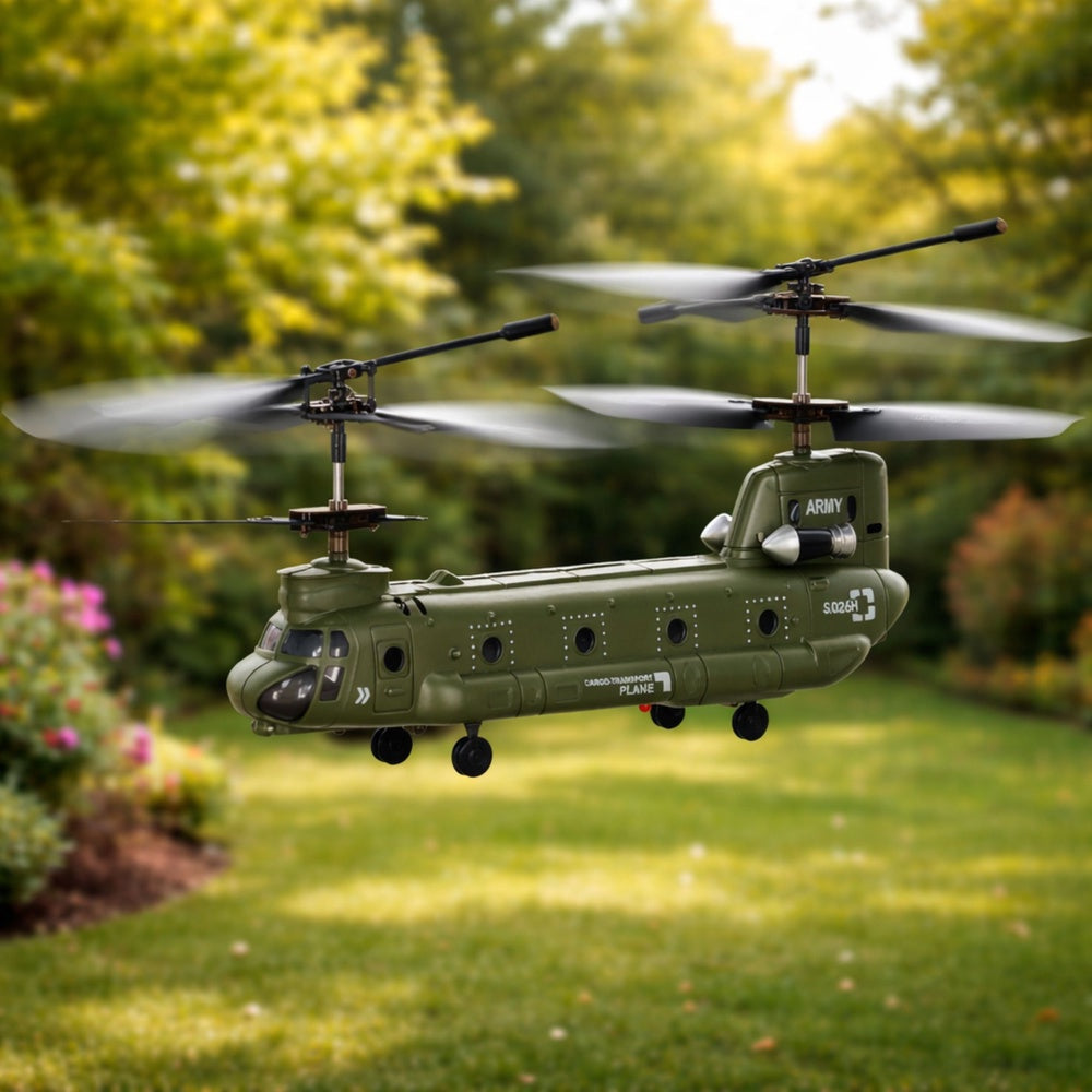 RC helikopter 2,4 GHz med joystick, uppladdningsbart batteri 3,7V 150mAh