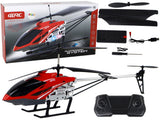 RC-helikopter 70 cm röd 2.4 GHz med gyroskop LED höjdhållning