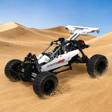 RC offroadbil 4x4 byggblock 409 delar 25 km/h app & 2.4GHz fjärr